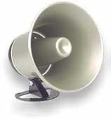 Electronics  8ohm Paging Horn Weather Resis