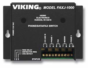 Picture of Viking Electronics VK-FAXJ-1000 FaxJack Phone/Fax Switch