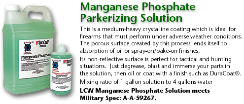 MPS128 Manganese Phosphate Parkerizing Solution 128oz
