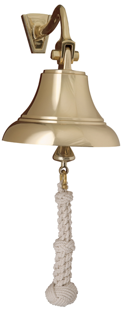 4 Brass Bell w/lanyard