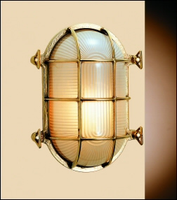 Weems & Plath Foresti Oval Brass Bulkhead Light | by West Marine