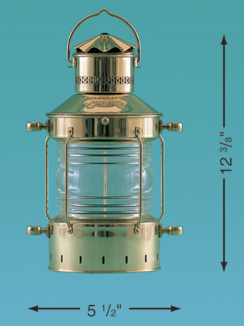 Weems & Plath 8604/O DHR 5 Inch Anchor Lamp  Oil