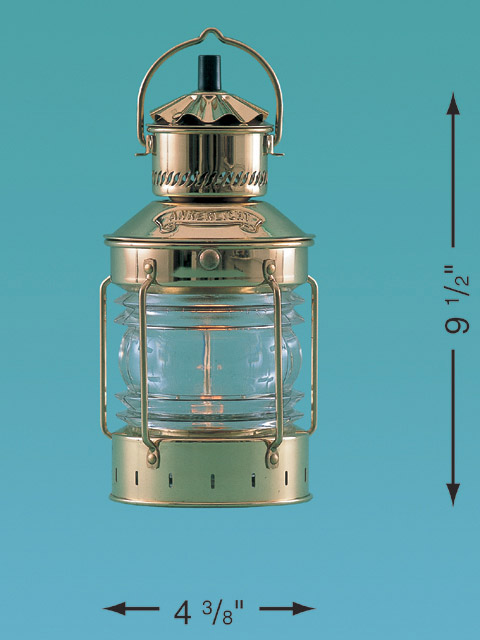 Weems  Plath  DHR 4 Inch Anchor Lamp - Oil