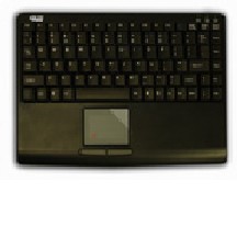 Picture of Adesso AKB-410UB SlimTouch USB Mini Keyboard with Touchpad - Black