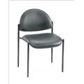 Boss B9505-GY Contemporary Armless Fabric Stackable Chair - Grey Boss B9505-GY Contemporary Armless Fabric Stackable Chair - Grey