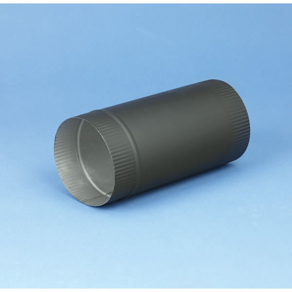 Picture of Selkirk Corporation 4601SSB 6 Inch  x 12 Inch  Heat-fab 22-ga Welded Black Stovepipe Tee Connector
