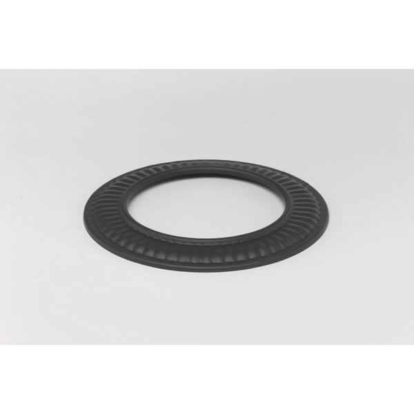 Picture of Imperial Manufacturing Group BM0094 6 Inch  24-ga Snap-Lock Black Stovepipe Trim Collar  Od Is 3 3/4 Inch  Larger Than Id