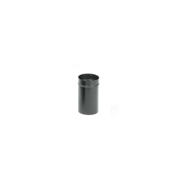 Imperial Manufacturing Group BM0044 8 Inch  24-ga Snap-Lock Black Stovepipe Slip Connector  11 1/2 Inch  Length  Adusts 3 Inch  To 9 Inch -  Integra Miltex, 73885