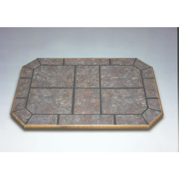 Picture of American Panel 24x36 oct tt Tartara Octagon Stove Board  24 Inch  x 36 Inch 