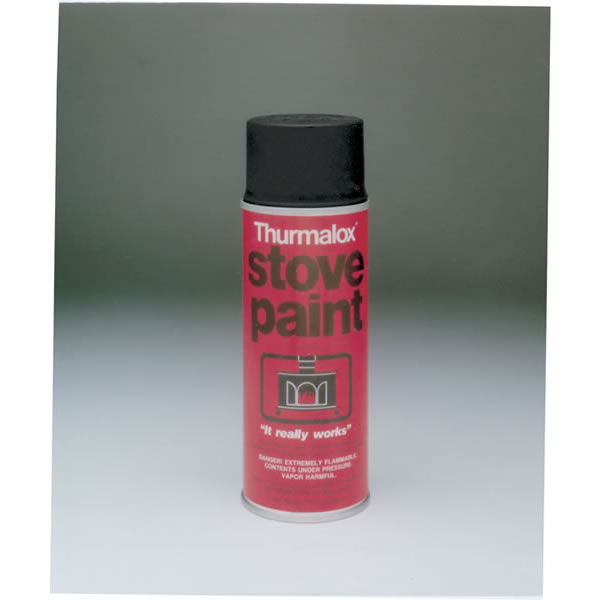 Picture of Dampney Company  Inc.  Thurmalox Low-sheen Black Paint  12 oz. Spray Can
