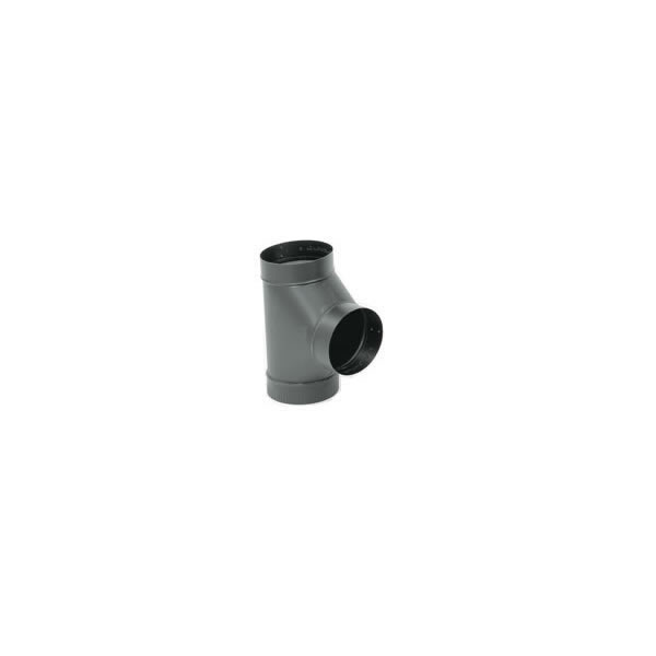 Picture of Gray Metal Products  Inc. 5-604 5 Inch  24-ga Snap-Lock Black Stovepipe Tee
