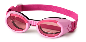 Picture of Doggles DODGILMD-02 Doggles - ILS Medium Pink Frame with Pink Lens