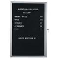 Aarco ADC2418 24 x 18 Inch Enclosed Aluminum Directory Cabinet Aarco ADC2418 24 x 18 Inch Enclosed Aluminum Directory Cabinet