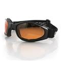 Zan Headgear BCR003 Crossfire Small Folding Goggles Black frame Amber lenses Zan Headgear BCR003 Crossfire Small Folding Goggles Black frame Amber lenses