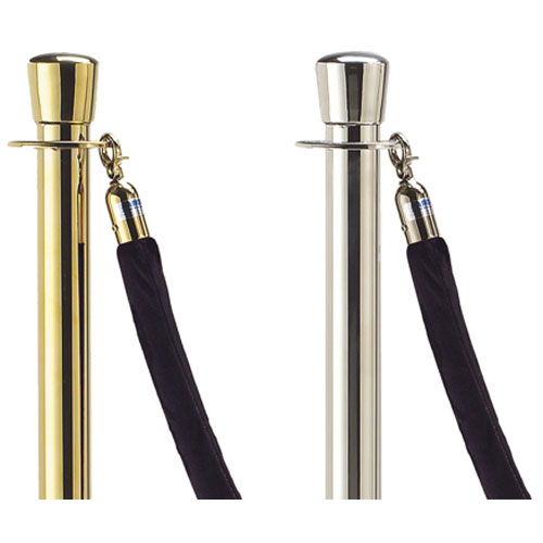 Picture of Aarco TR-6  6 Foot  Black Rope  Brass Hardware