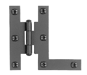Picture of Acorn AH3BQ Smooth Iron H-L Cabinet Hinges