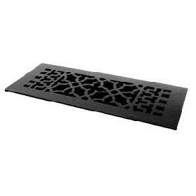 Acorn GR8BG-D Cast Iron Grille with Screws and Holes - Black -  Acorn Manufacturing Co