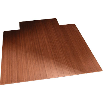 Picture of Anji Mountain AMB24004 36 x 48 Inch Bamboo Roll-Up - 0.25 Inch Thick with 9.25 Inch Tongue - Dark Cherry