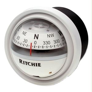 Picture of Ritchie Compass V-57W.2 12 Volt Repairable Explorer Compass - White