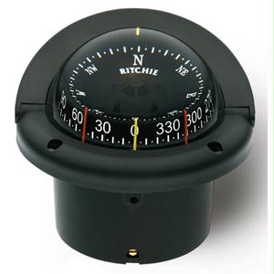 Picture of Ritchie Compass HF-743 Flush Mount Helmsman - Black