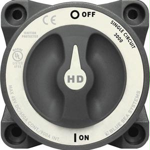 Blue Sea 3000 HD-Series Battery Switch Single Circuit ON/OFF