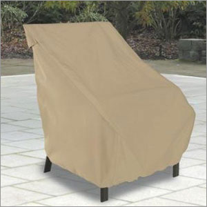 Picture of Classic Accessories 58932 Patio Chair Cover - Tan -HIBACK