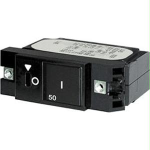 Blue Sea 7427 Single Pole Small Case Slot Reset Rocker Circuit Breaker