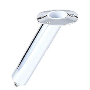 Lee's Tackle Inc.  30 Degree Stainless Steel Swivel Base Flush Mount Rod Holder - Medium Length