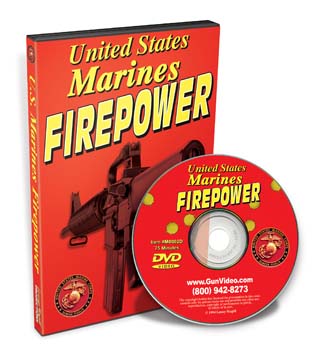 M0002D Gun Video DVD - U.S. Marines Firepower