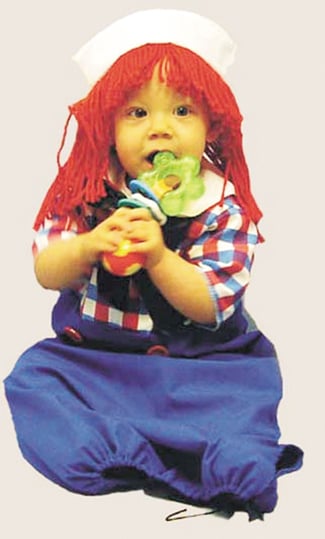 Picture of Costumes For All Occasions 12119 Raggedy andy Bunting