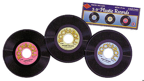 Picture of Costumes For All Occasions QA56 Records 9 Inch 3 Pack