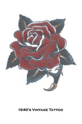 Picture of Costumes For All Occasions DF115 Tattoo Vintage Rose