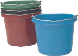 Picture of Fortex Industries Flat Back Bucket Green 20 Quart - FB-120G