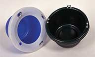 Picture of Horsemen S Pride Mini Slow Feeder Lip Black 18 Quart - 011-2