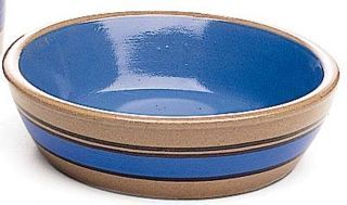 Picture of Ethical Stoneware Dish Striped Stoneware 5x2 Inch - 6119