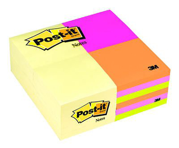 Picture of 3M Company MMM654CYP24VA Sticky note Notes Value Pack 3 X 3 Sorted Colors 24 Pads