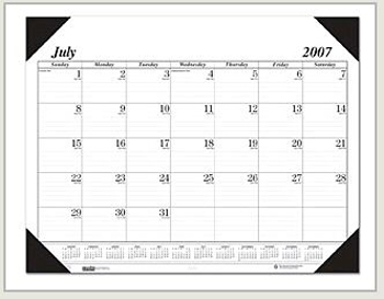 Picture of House of Doolittle HOD12502 Academic Economy Desk Pad 14-Month Jul-Aug the product will be for the current year