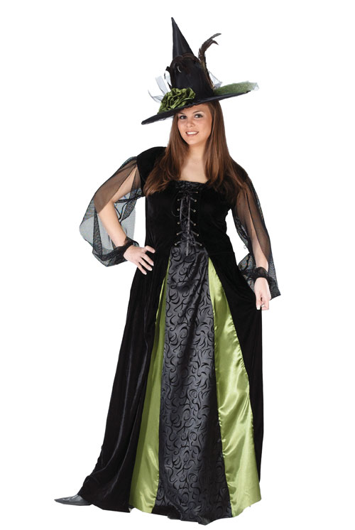 Picture of Costumes For All Occasions FW5774 Witch Goth Maiden Plus Size