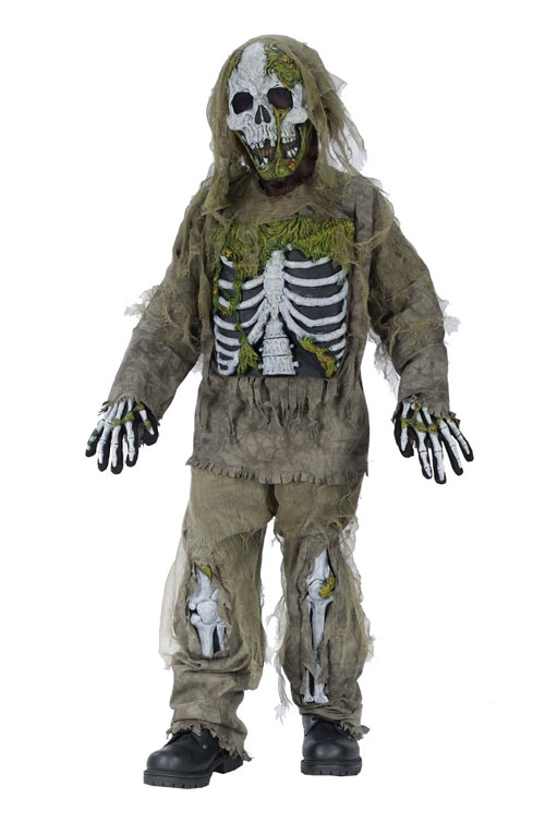 Picture of Costumes For All Occasions FW5919LG Skeleton Zombie 12 To 14