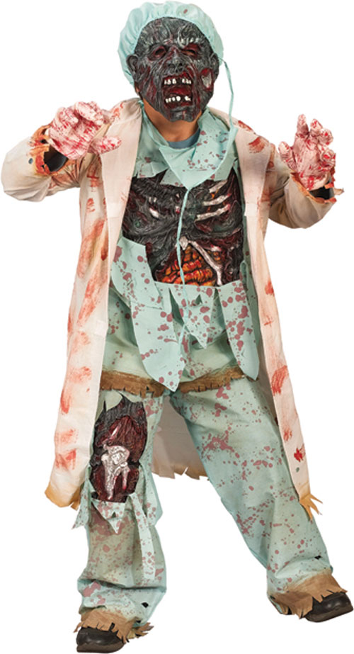 Picture of Costumes For All Occasions FW5957LG Zombie Doctor Child Large