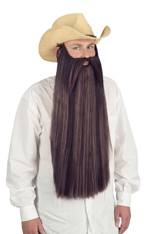 Picture of Costumes For All Occasions FW90026BN Beard W Mustache Brown