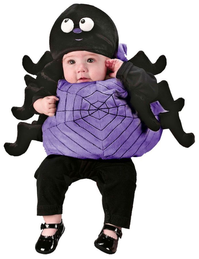 Picture of Costumes For All Occasions FW9648 Infant Spider Vest W Hat
