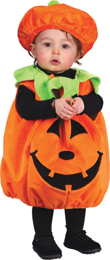 Picture of Costumes For All Occasions FW9649 Pumpkin Plush To 24 Months