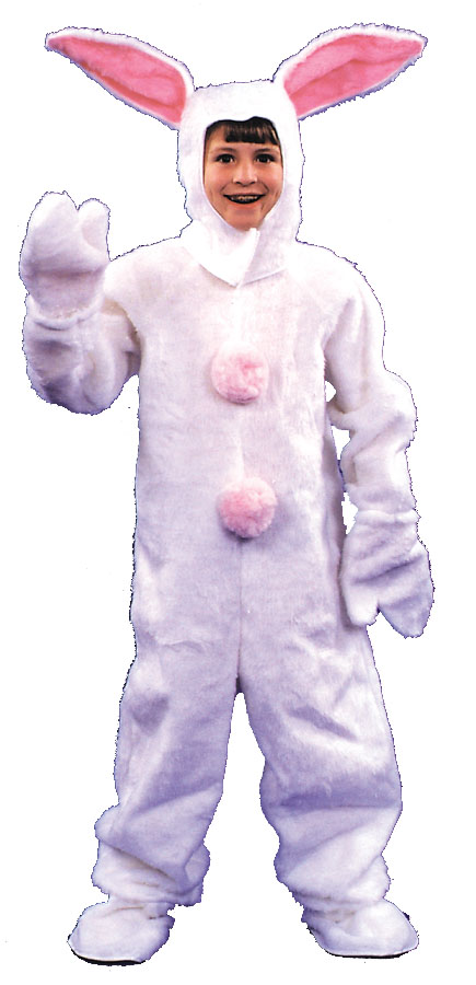 Picture of Costumes For All Occasions AD18 Bunny Suit Child 6 8 White