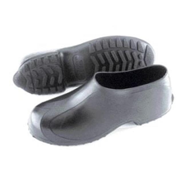 Work Rubber Hi-top Overshoe Black Large - 1300