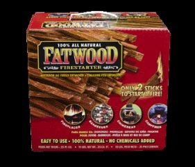 Fatwood Color Box 10 Pounds - 09910