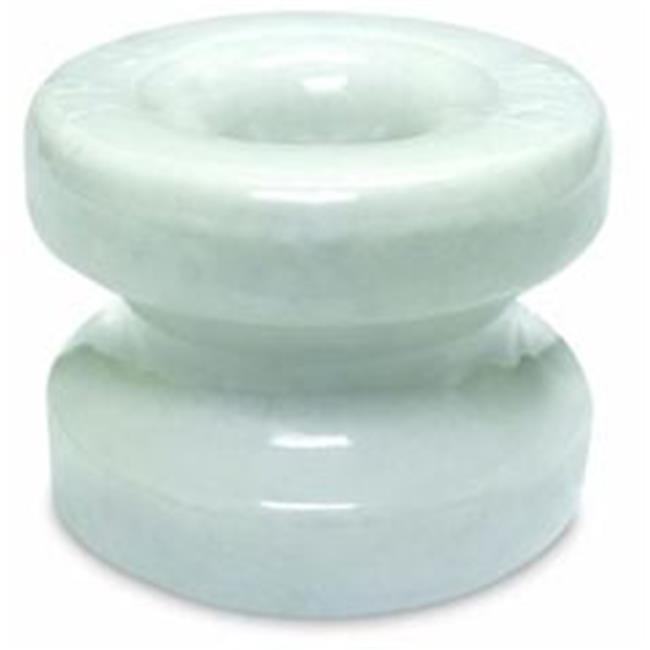 Zareba Ceramic Insulator White 1 3 4 In Dia. - WP36