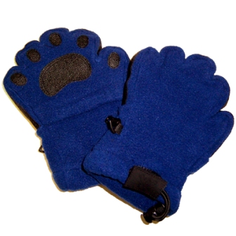 Picture of Bear Hands KF1000NVY Youth Small Fleece Mittens - Navy Blue