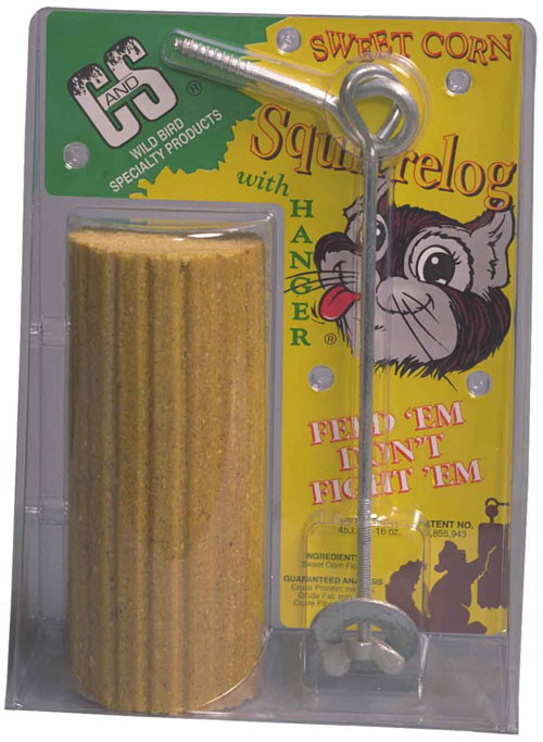 Picture of C&S Products Sweet Corn Squirrel Log with hanger