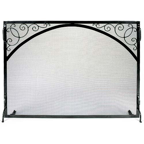 Picture of Minuteman GS-4433 Sterling Fire Screen Scroll & Arch - Powder Coated Graphite